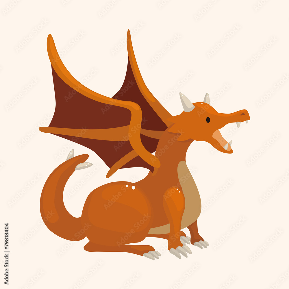 dragon theme elements dragon theme elements