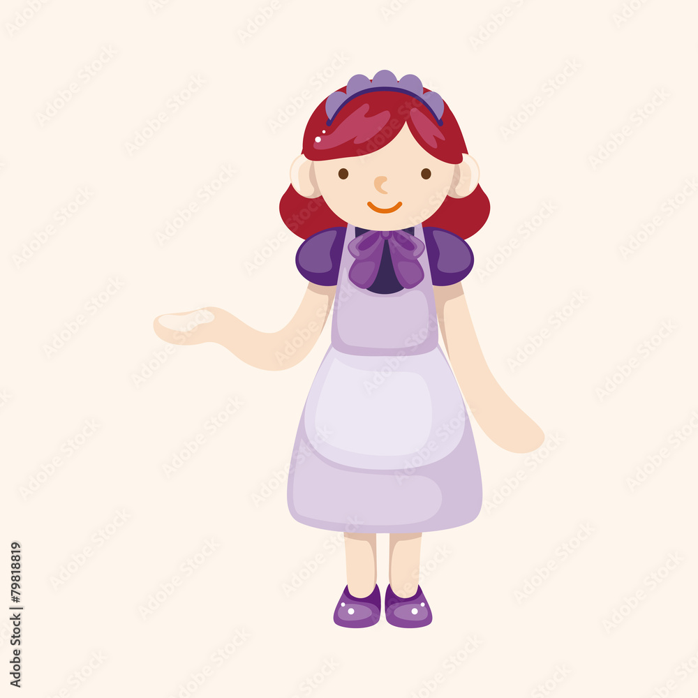 waiter theme elements vector,eps waiter theme elements vector,eps