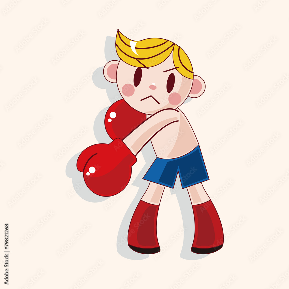 boxer theme elements