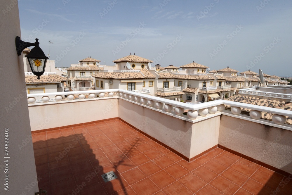 Fototapeta premium Residential complex in Orihuela Costa
