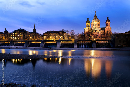 St. Luke Church  Protestant church in Munich  Germany