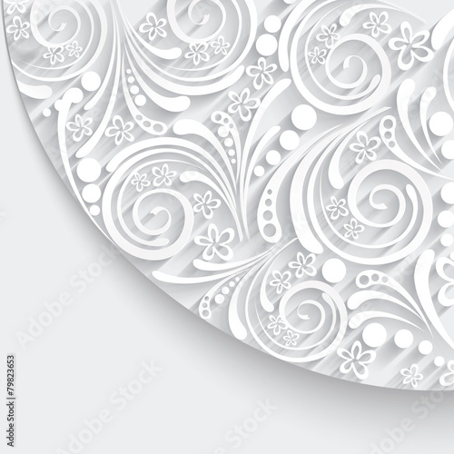 Floral pattern. Can be used for wallpaper, surface textures.