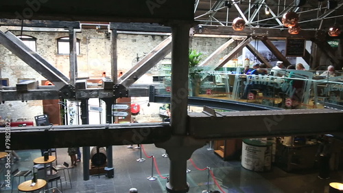 Cafe in the museum. Old Jameson Distillery Tours