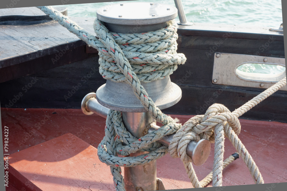 Fototapeta premium large winch