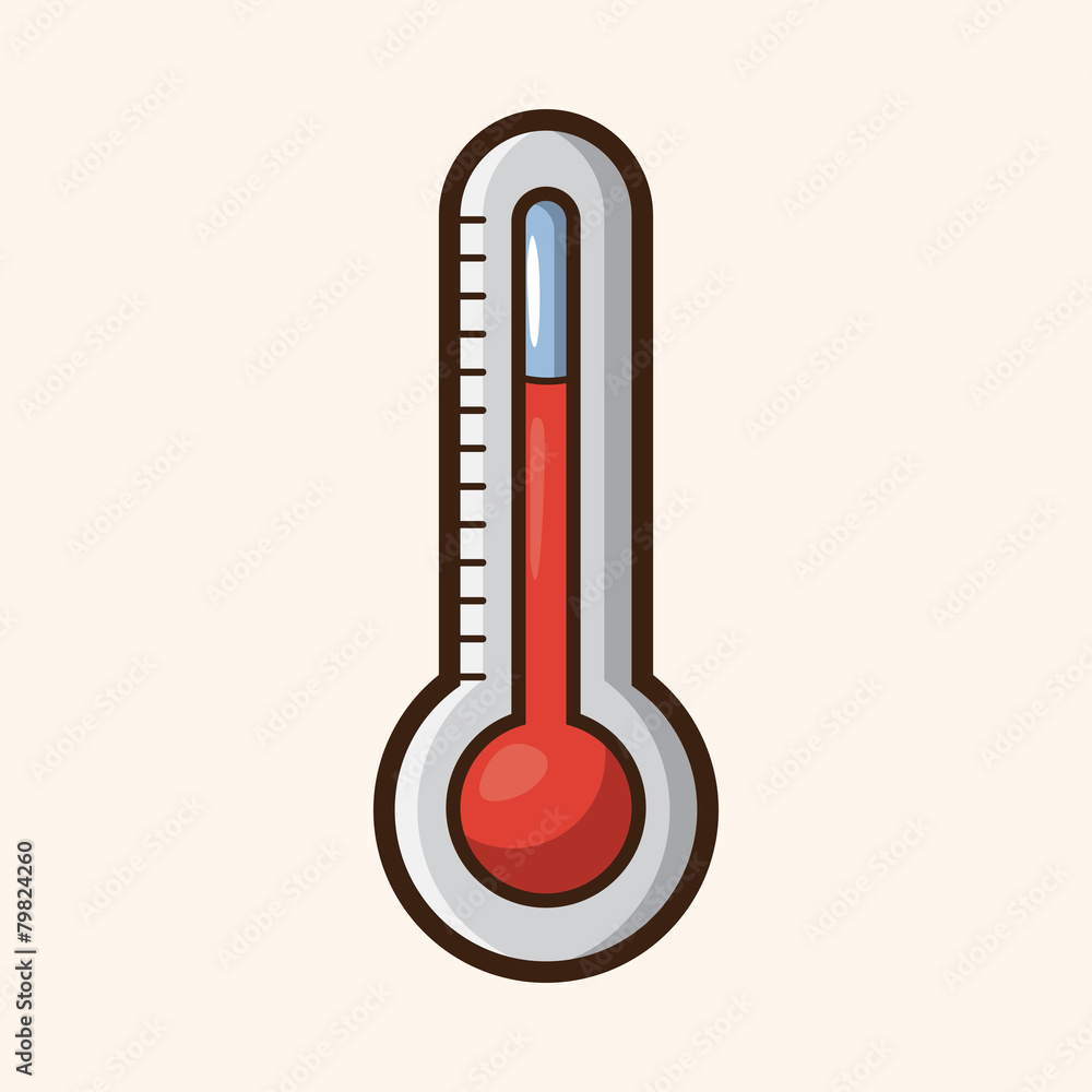 Thermometer theme elements Thermometer theme elements