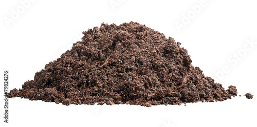 Pile of soil photo
