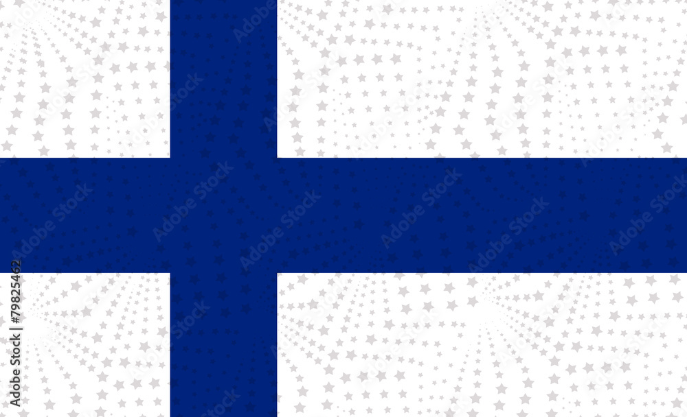 Obraz premium flag Finlandia