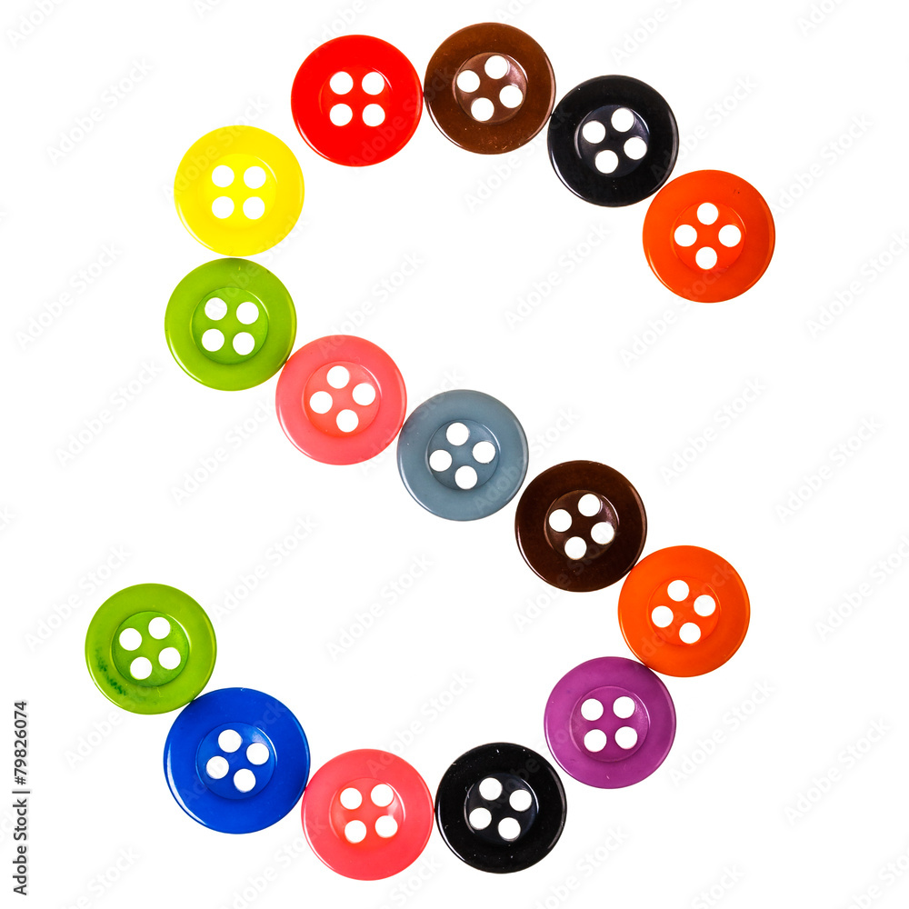 alphabet from button alphabet from button
