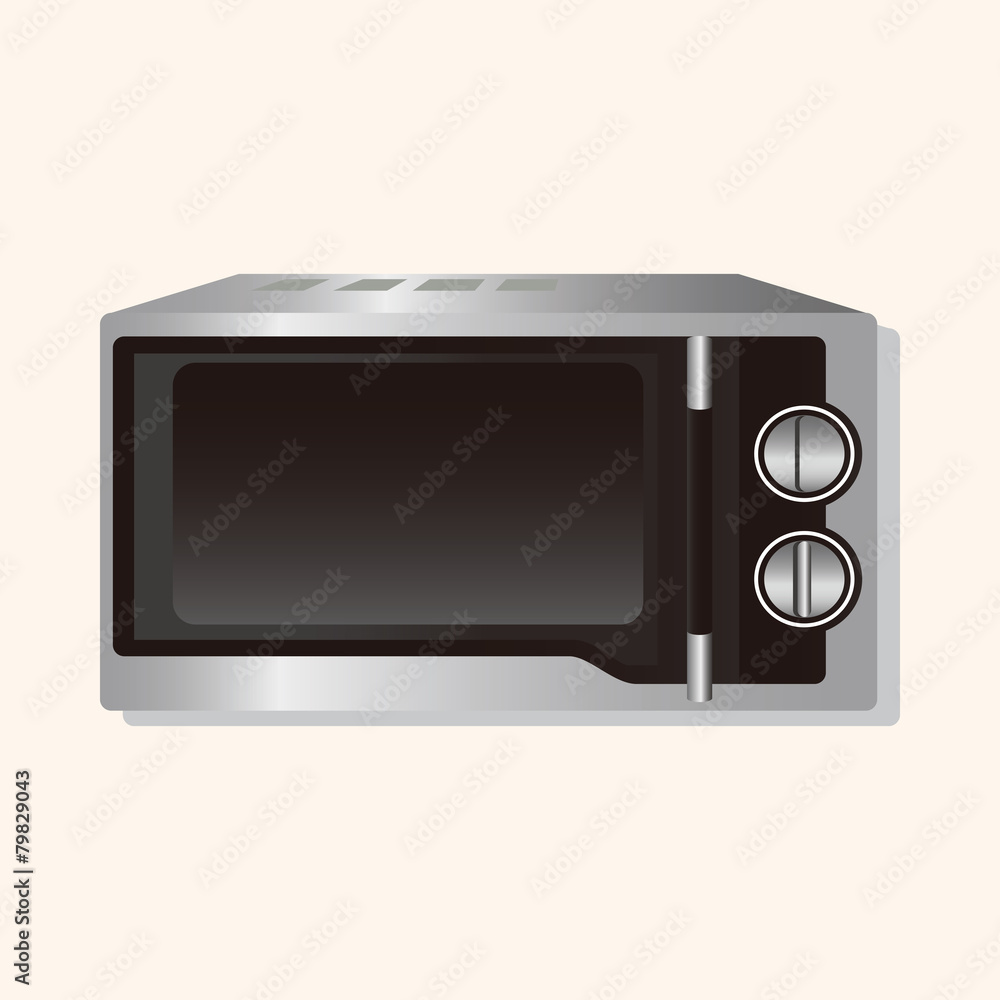 Home appliances theme microwave elements Home appliances theme microwave elements