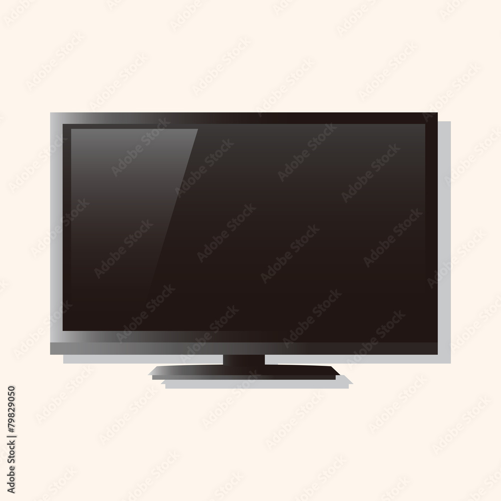 Home appliances theme tv elements Home appliances theme tv elements