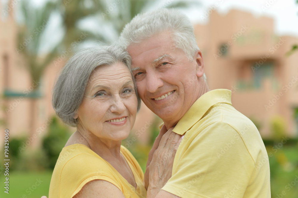 couple  on street