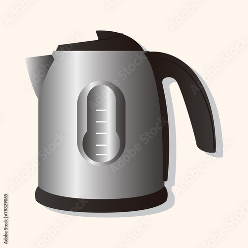Home appliances theme electric thermos elements