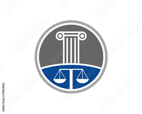 justice scale coloumn