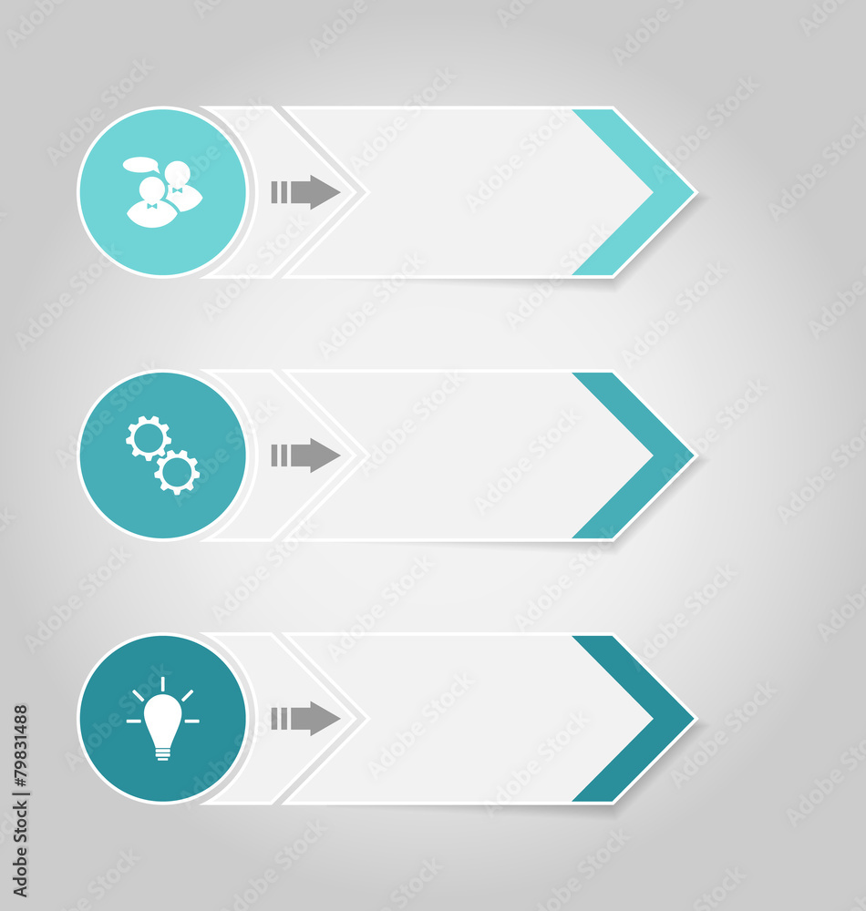 Set modern design banners with infographics elements Set modern design banners with infographics elements