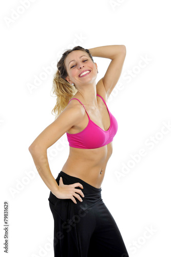 young sexy woman sport posing seductive in fitness concept © Wordley Calvo Stock