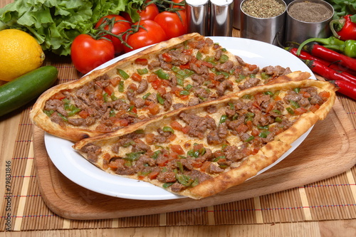 kuşbaşılı pide