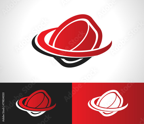 Hockey Puck Logo Icon