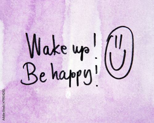 be happy