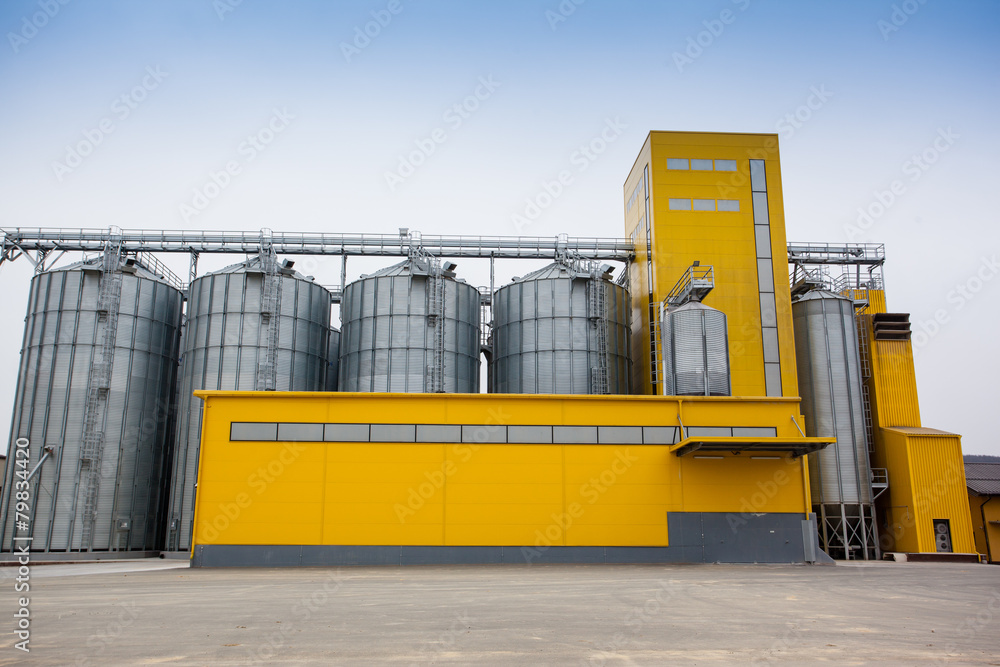 Obraz premium Cereal silos
