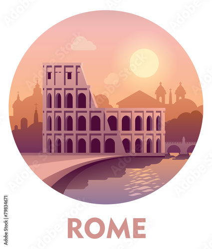 Travel destination Rome