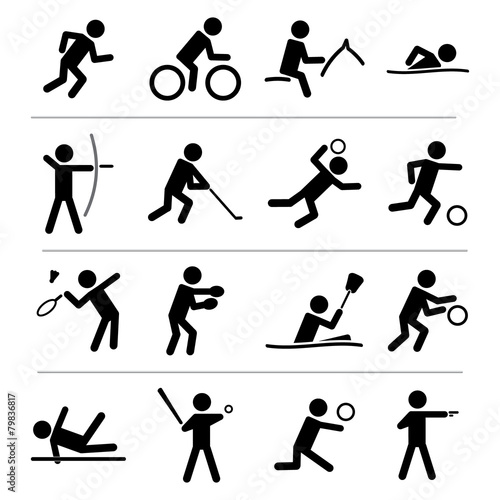 Sports icon set
