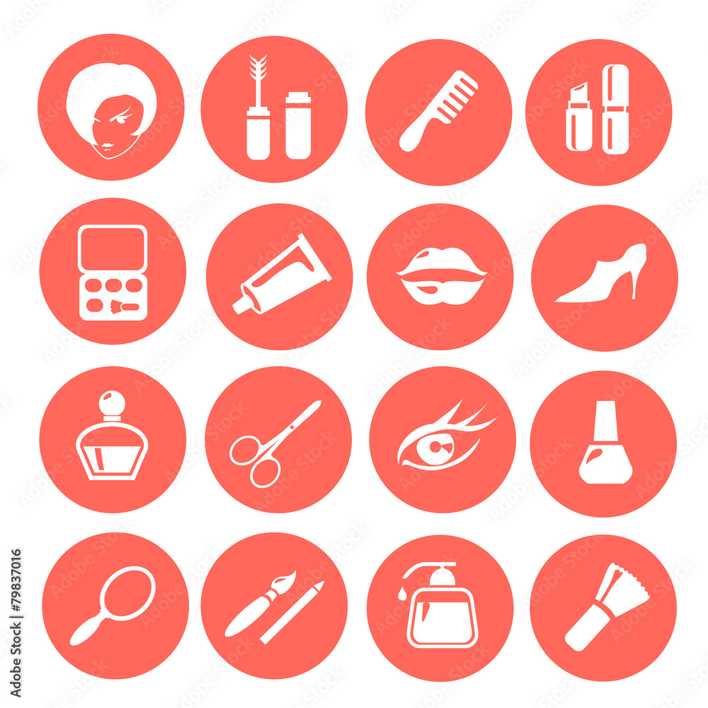 Make up icon set