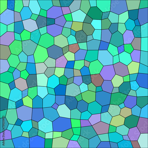 Colorful mosaic. Raster 2