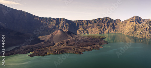 Volcano inside a Volcano, Rinjani, Lombok © samspicerphoto
