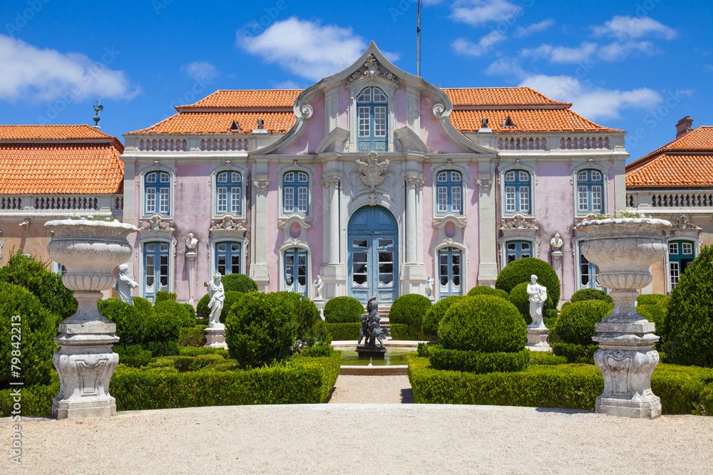 The Ballroom wing of Queluz National Palace, Portugal