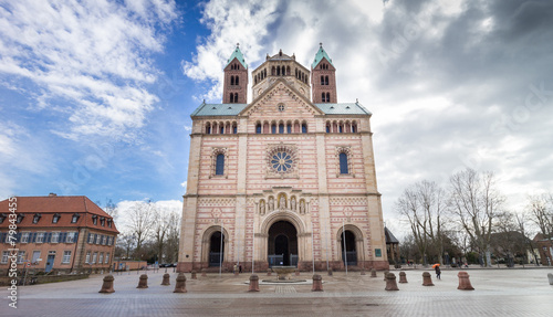 Speyer Cathedral Main Entrance photo