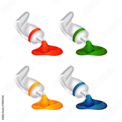 Tubes Of Paint