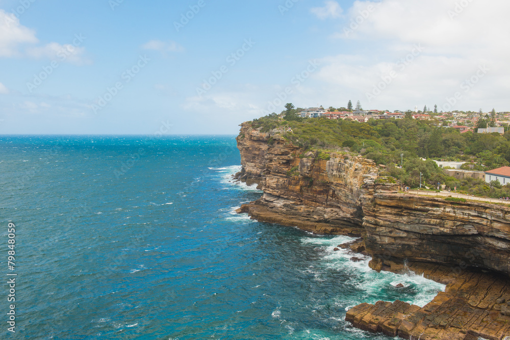 The Gap on a sunny day in Watsons Bay Sydney