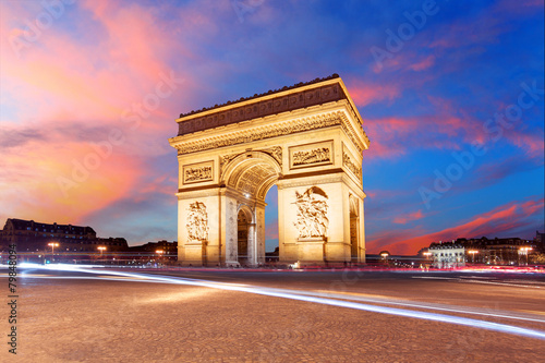 Paris, Arc de Triumph, France © TTstudio