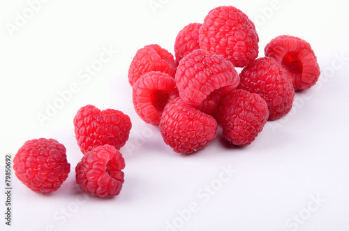 Juicy raspberries