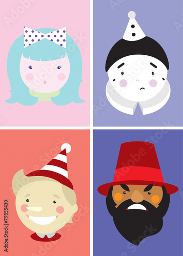 Postcard puppet