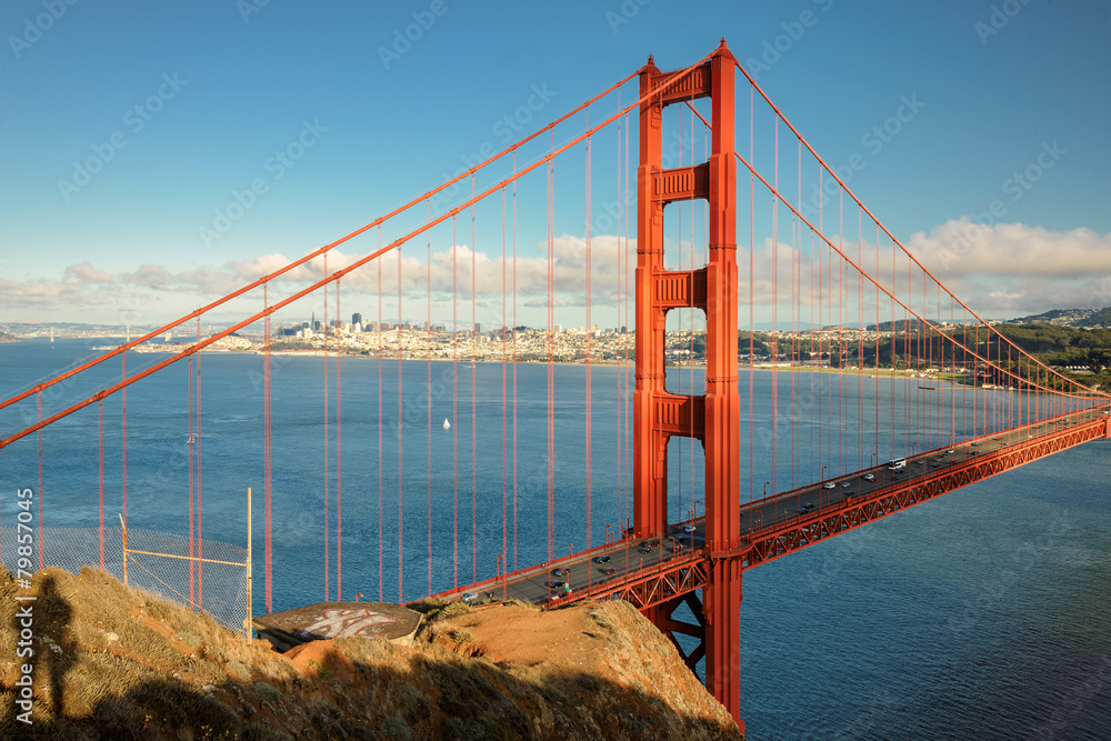 Fototapeta premium Famous Golden Gate Bridge, San Francisco