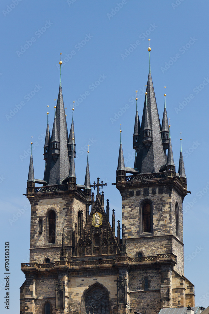Church Tyn in Prague