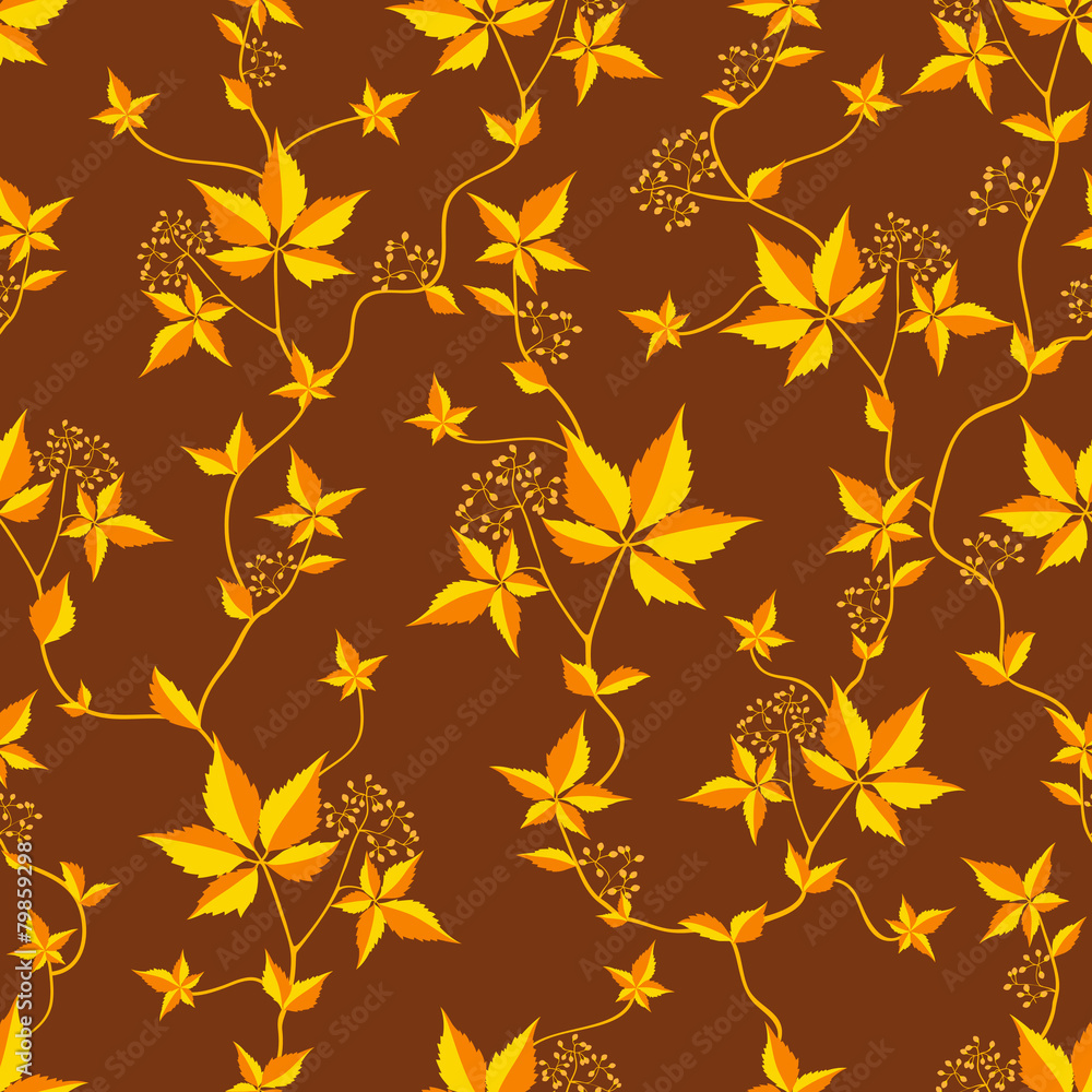 Seamless texture wild grapes. Seamless texture wild grapes.