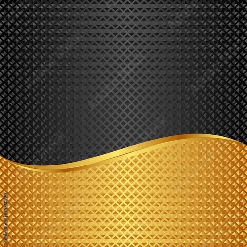 black and gold background