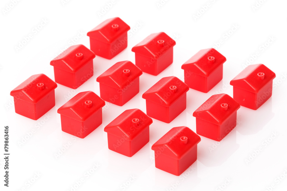 Small toy houses Small toy houses