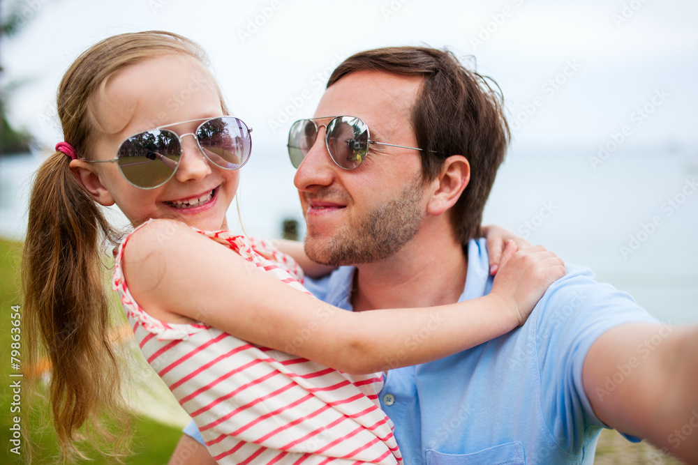 Father and daughter Father and daughter