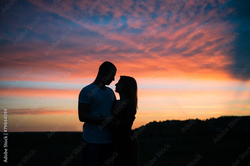 Obraz premium Romantic couple