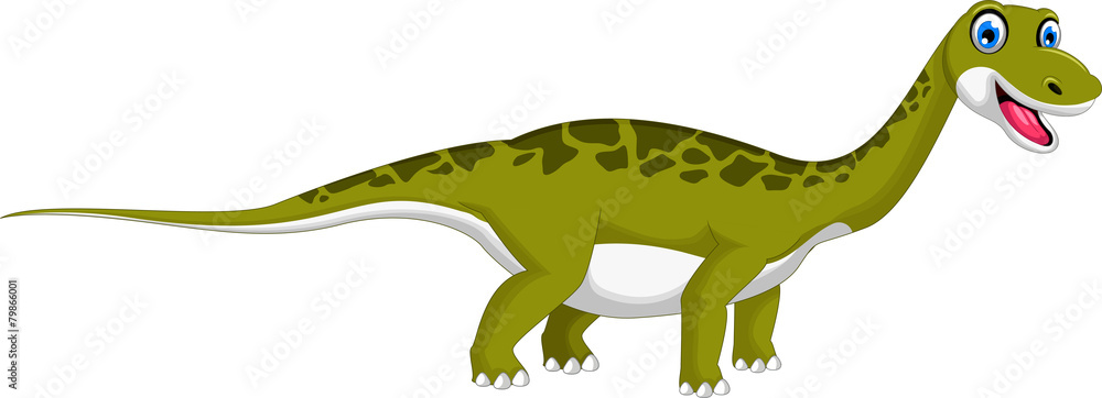 Fototapeta premium Cute dinosaur cartoon