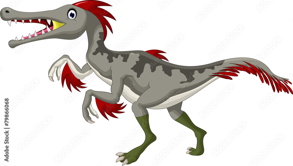 Fototapeta premium Cute dinosaur cartoon