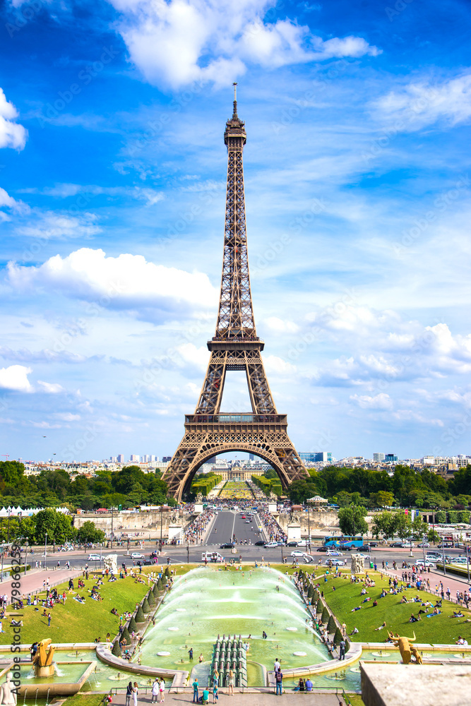 Eiffelturm - obrazy, fototapety, plakaty 