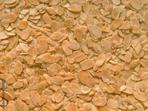 Tablou canvas almond florentine biscuit food background