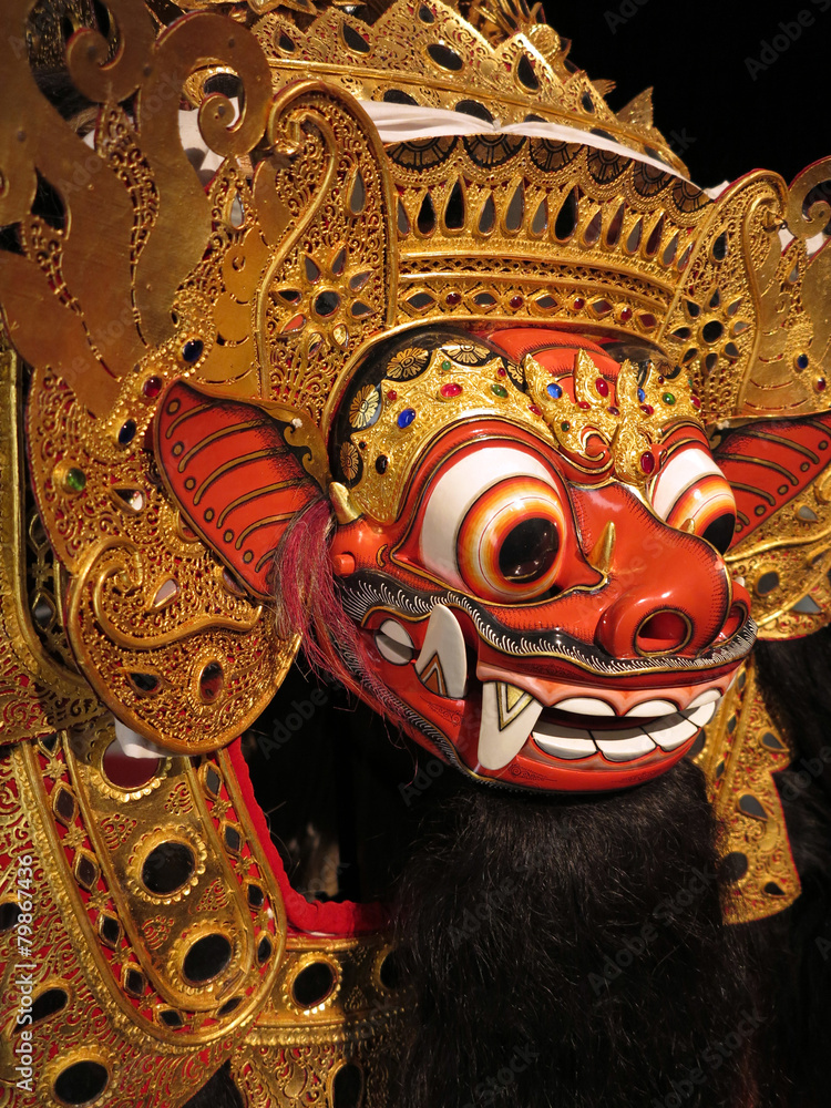 Fototapeta premium bali mask
