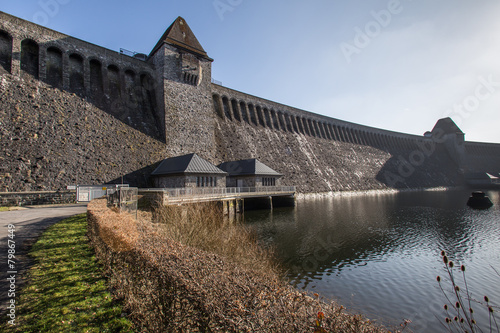 m  hne reservoir dam germany