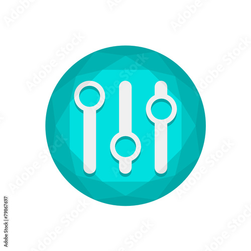 Vector Diamond Button