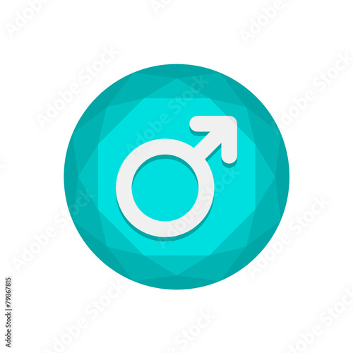 Vector Diamond Button